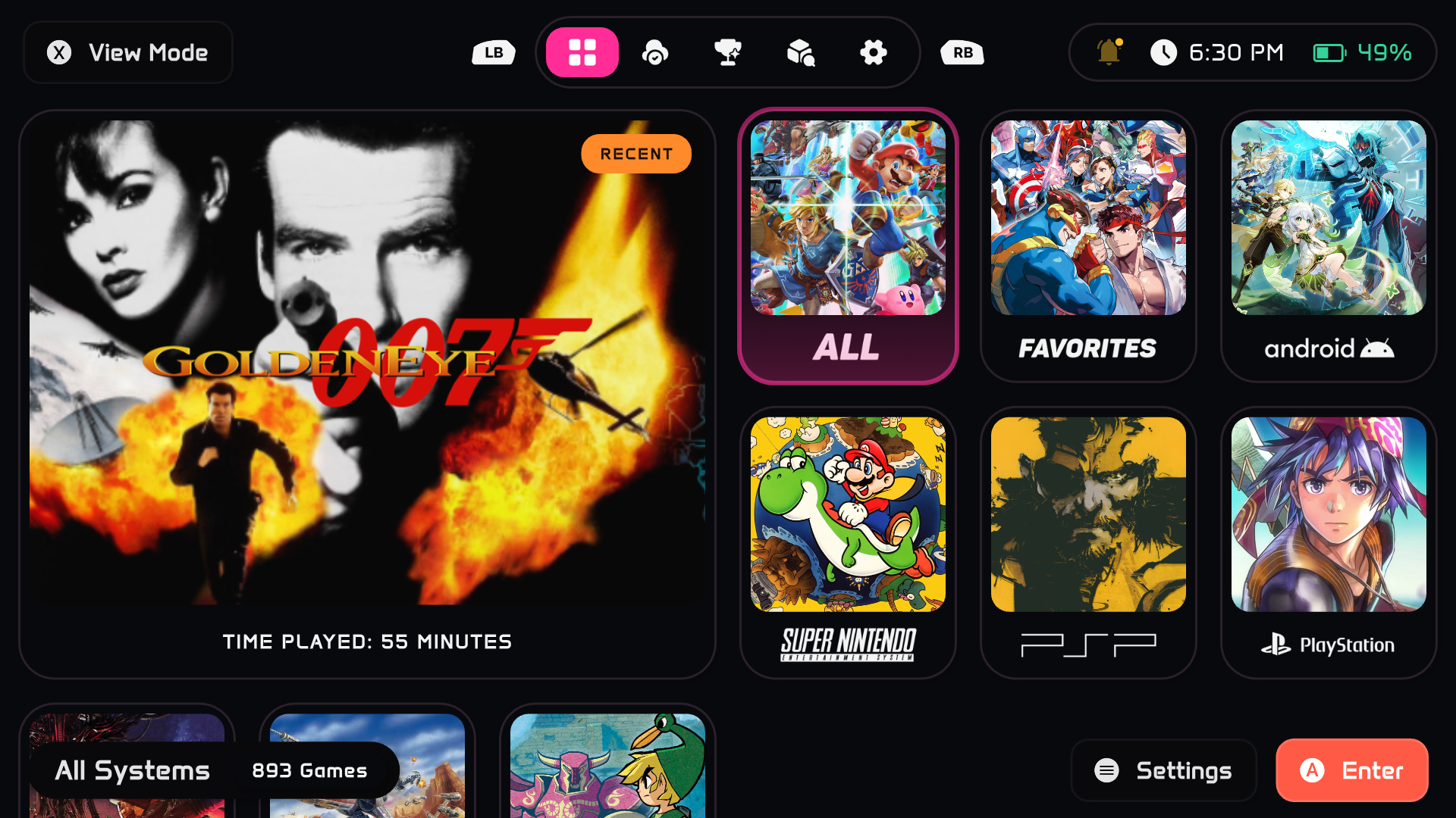 5bit interface